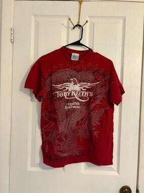 Red Graphic Tee - Women's Casual Shirt